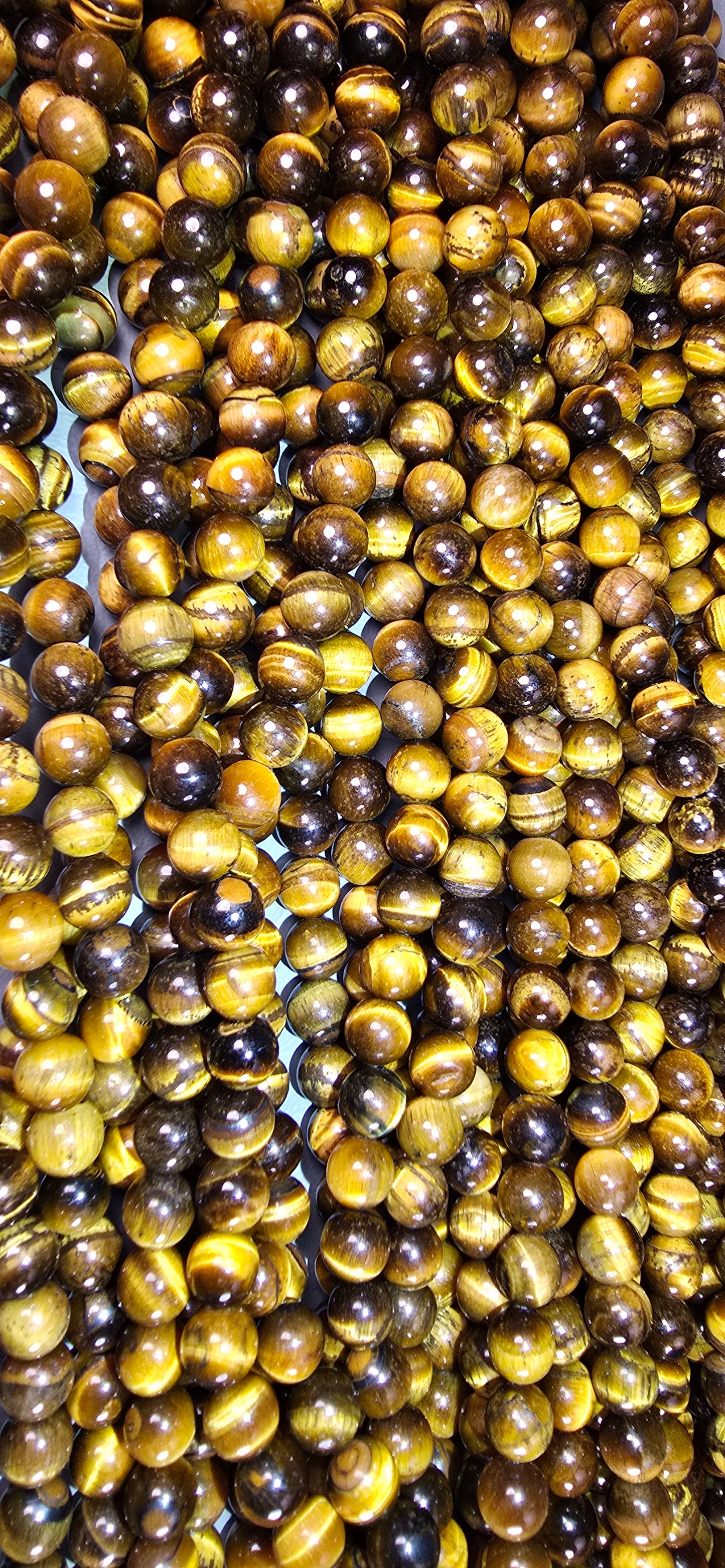 Tiger Eye Beads - Round
