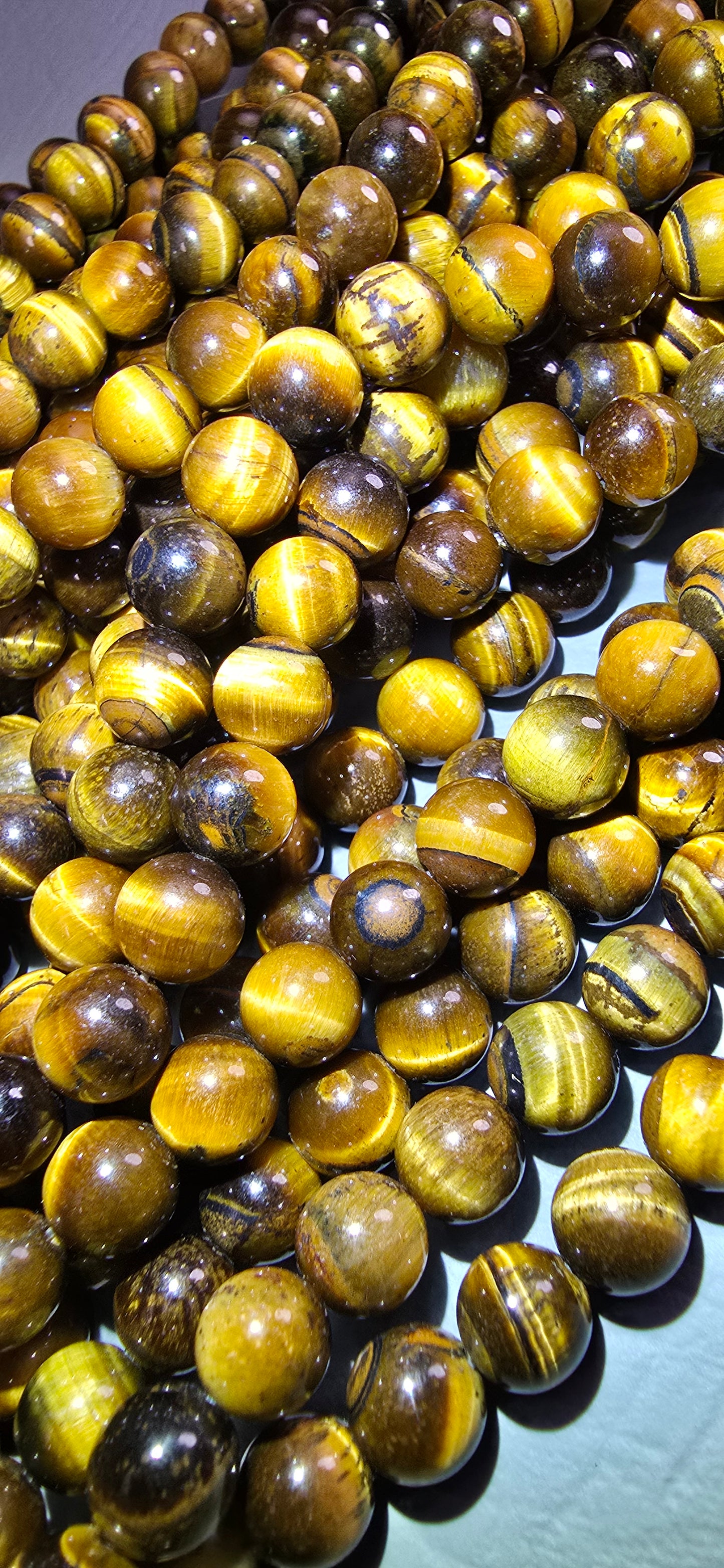 Tiger Eye Beads - Round