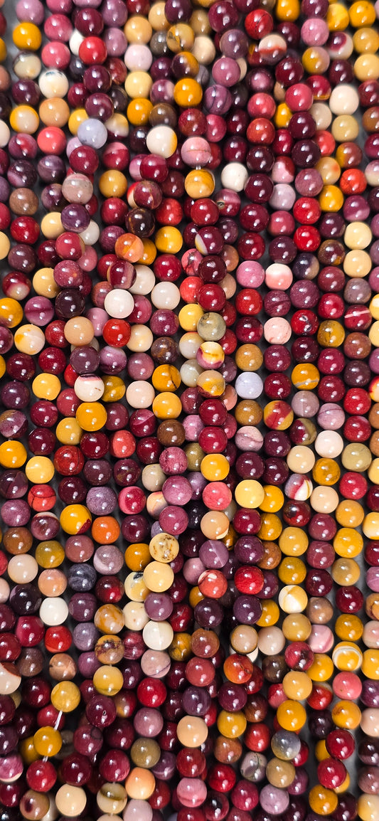 Mookaite Beads - Round
