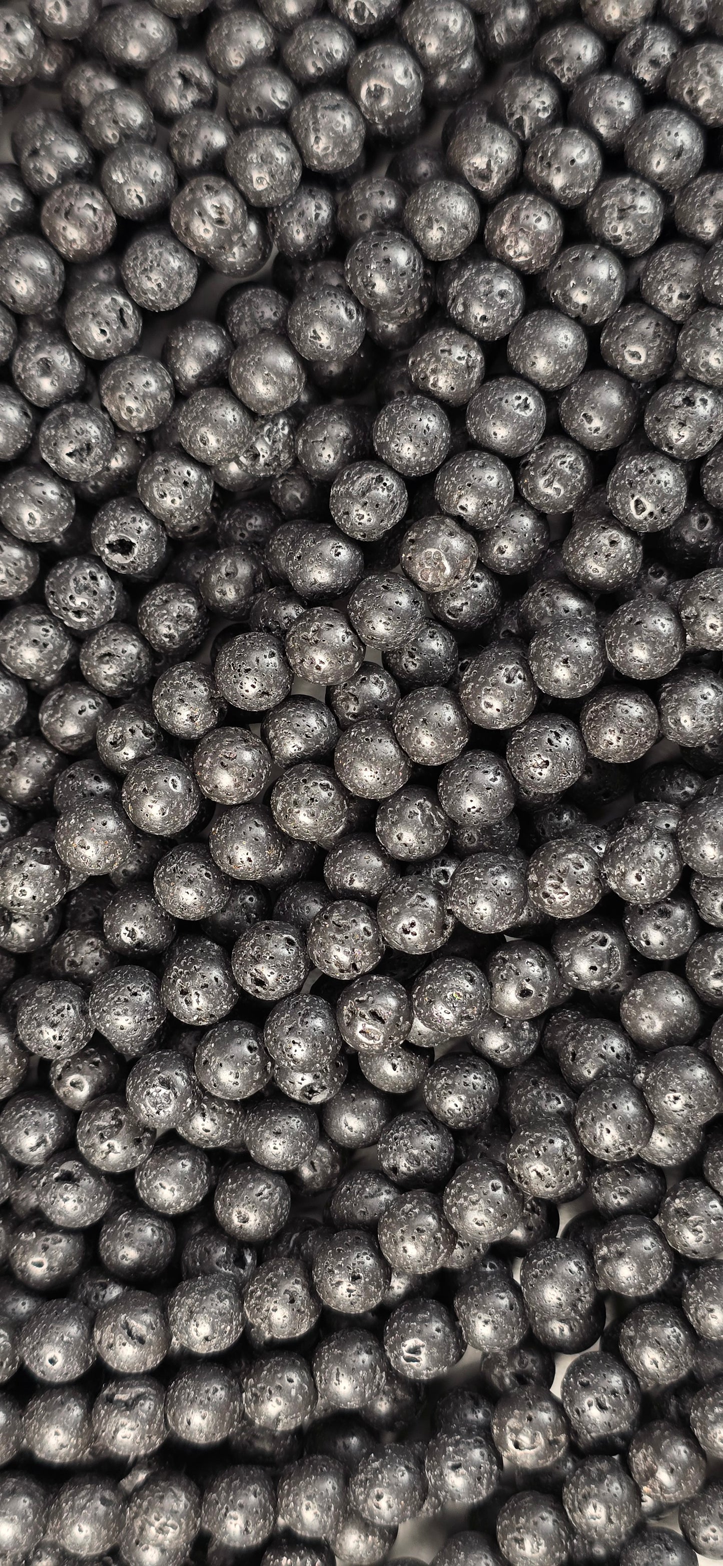 Lava Rock Beads - Round