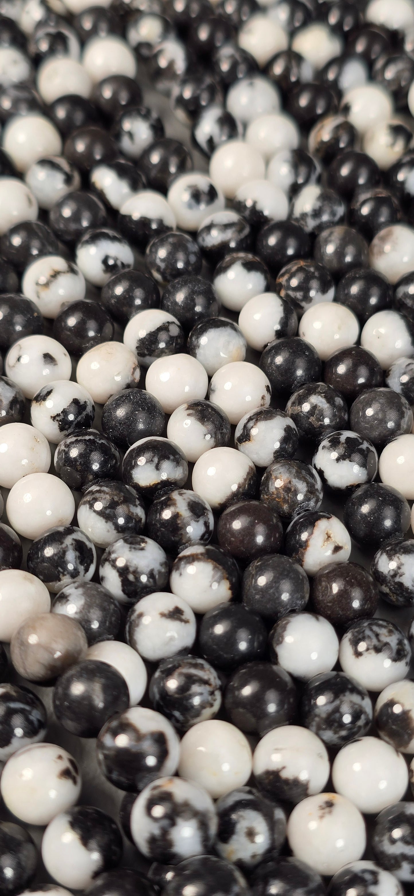 Zebra Jasper Beads - Round