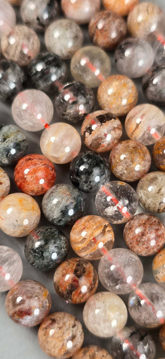 1000 Layer Lodolite Beads - Round