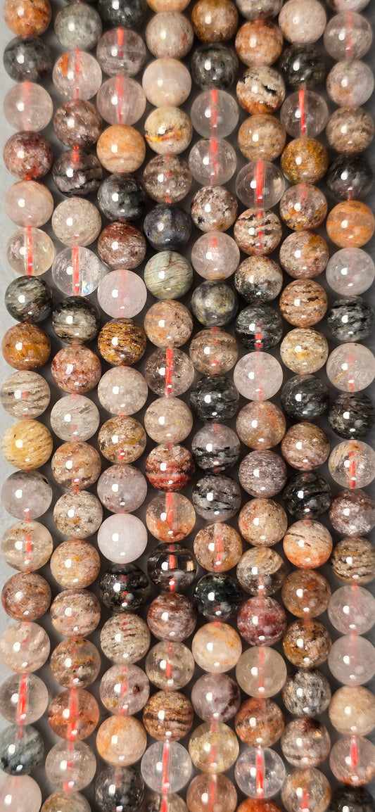 1000 Layer Lodolite Beads - Round