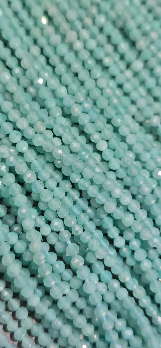 Amazonite Beads - Faceted