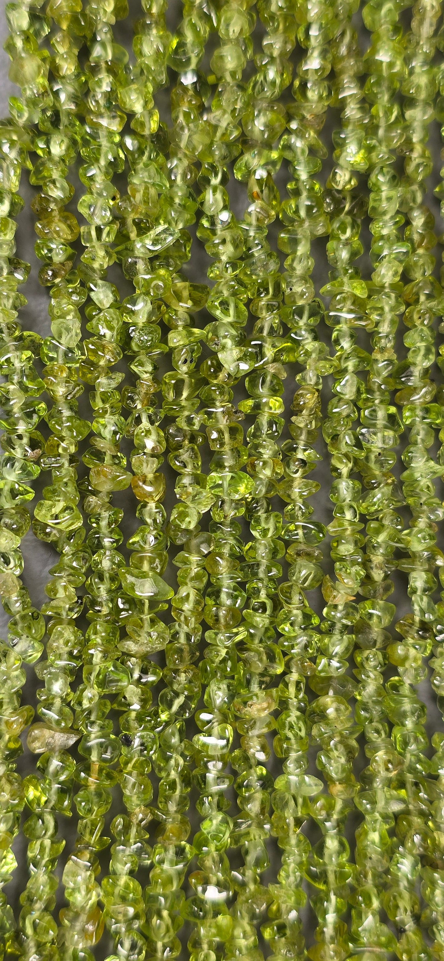 Peridot Beads - Chip