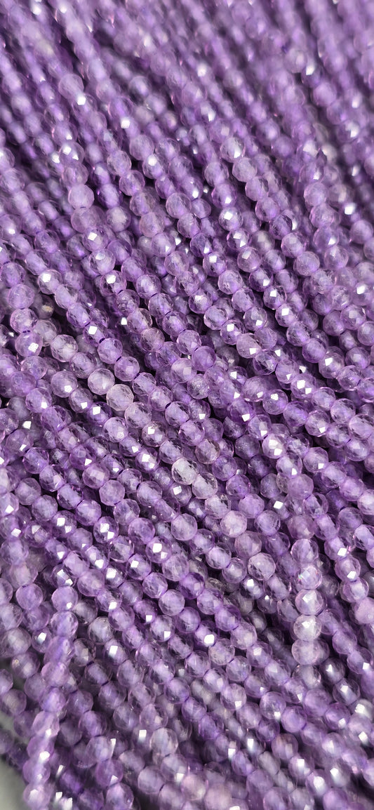 Amethyst Beads - Facet