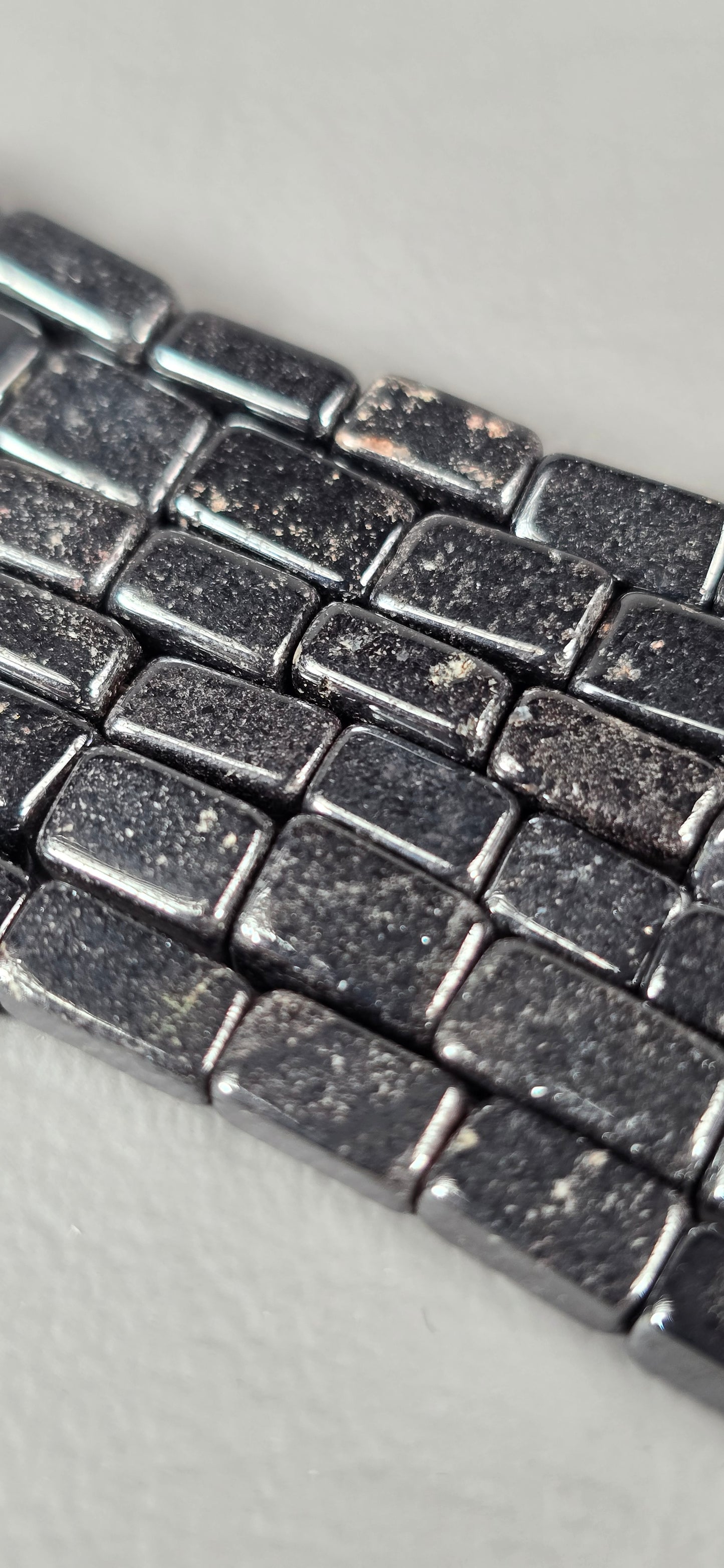 Hematite Rectangle Beads - Freeform