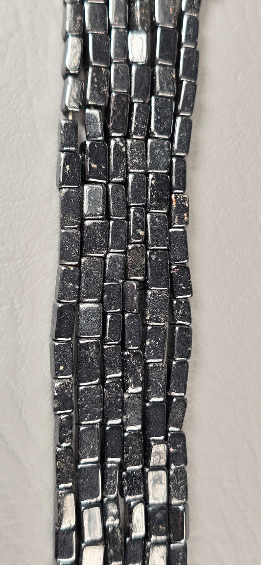 Hematite Rectangle Beads - Freeform