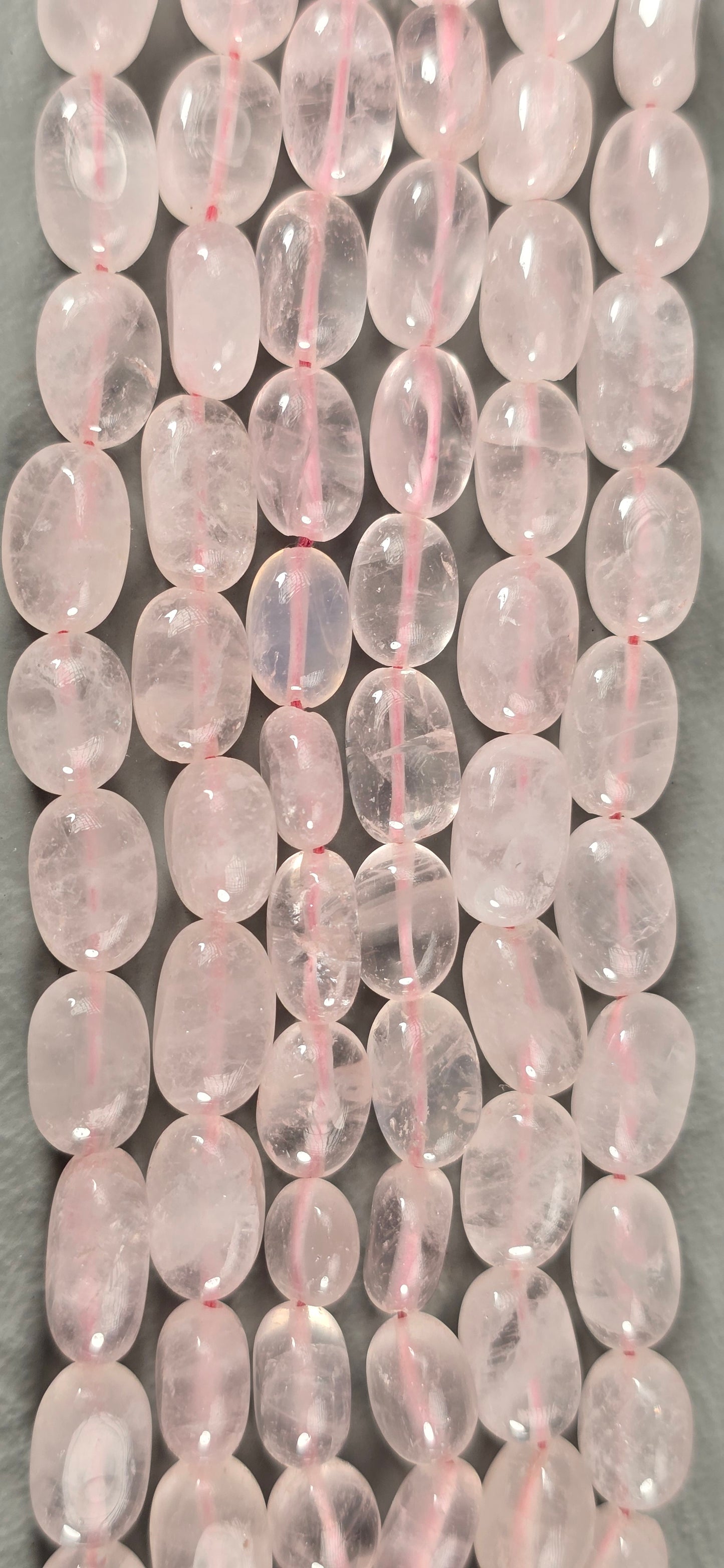 Rose Quartz Beads - Freeform