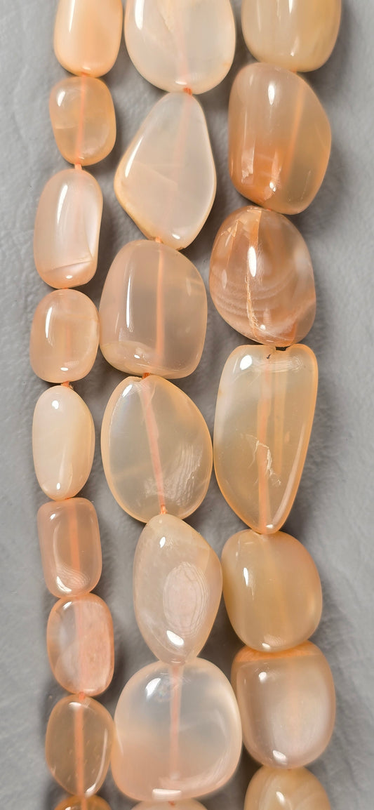 Assorted Feldspar Beads - Freeform