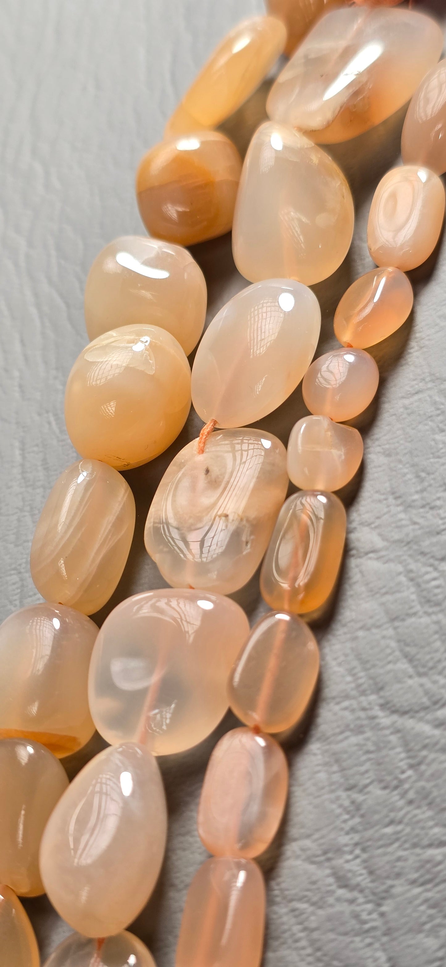 Assorted Feldspar Beads - Freeform