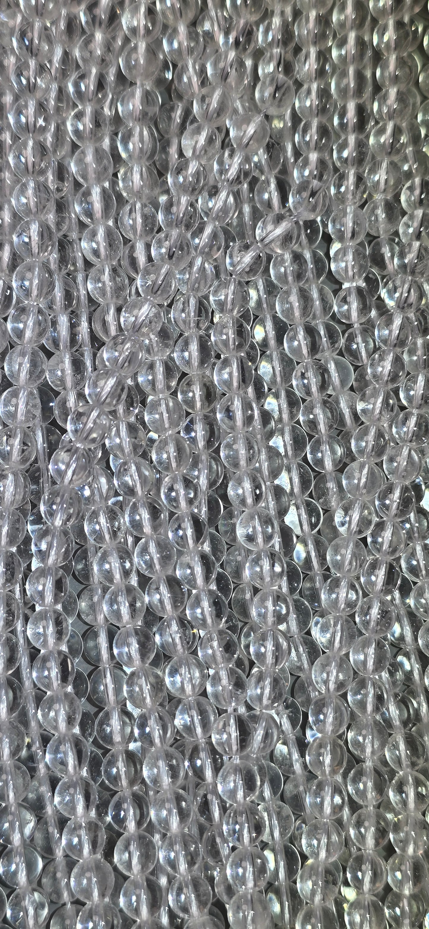 Clear Quartz Beads - Round