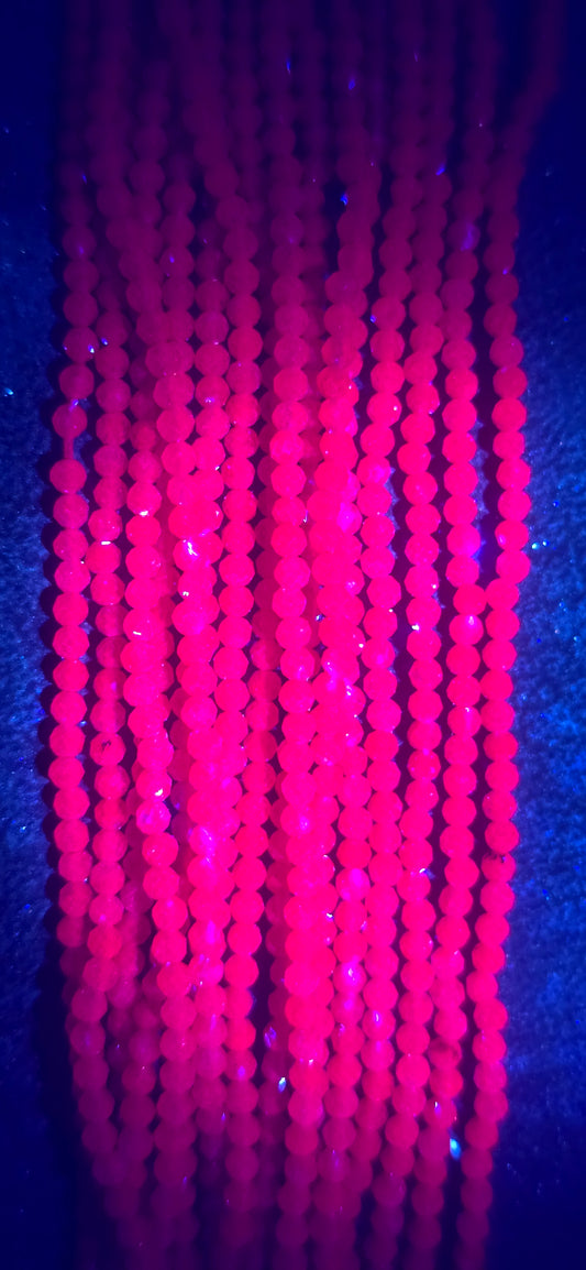 Ruby Beads - Facet