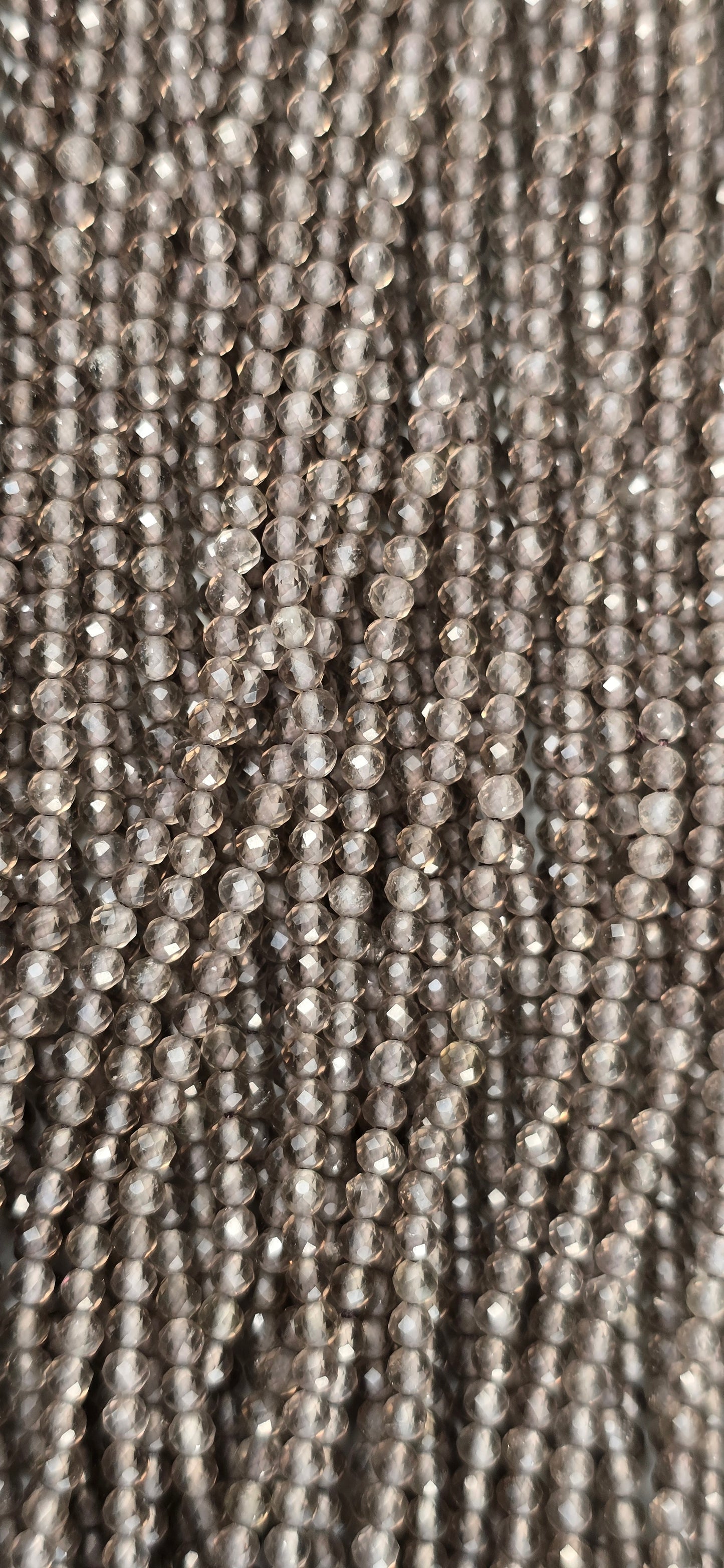 Smoky Quartz Beads - Facet