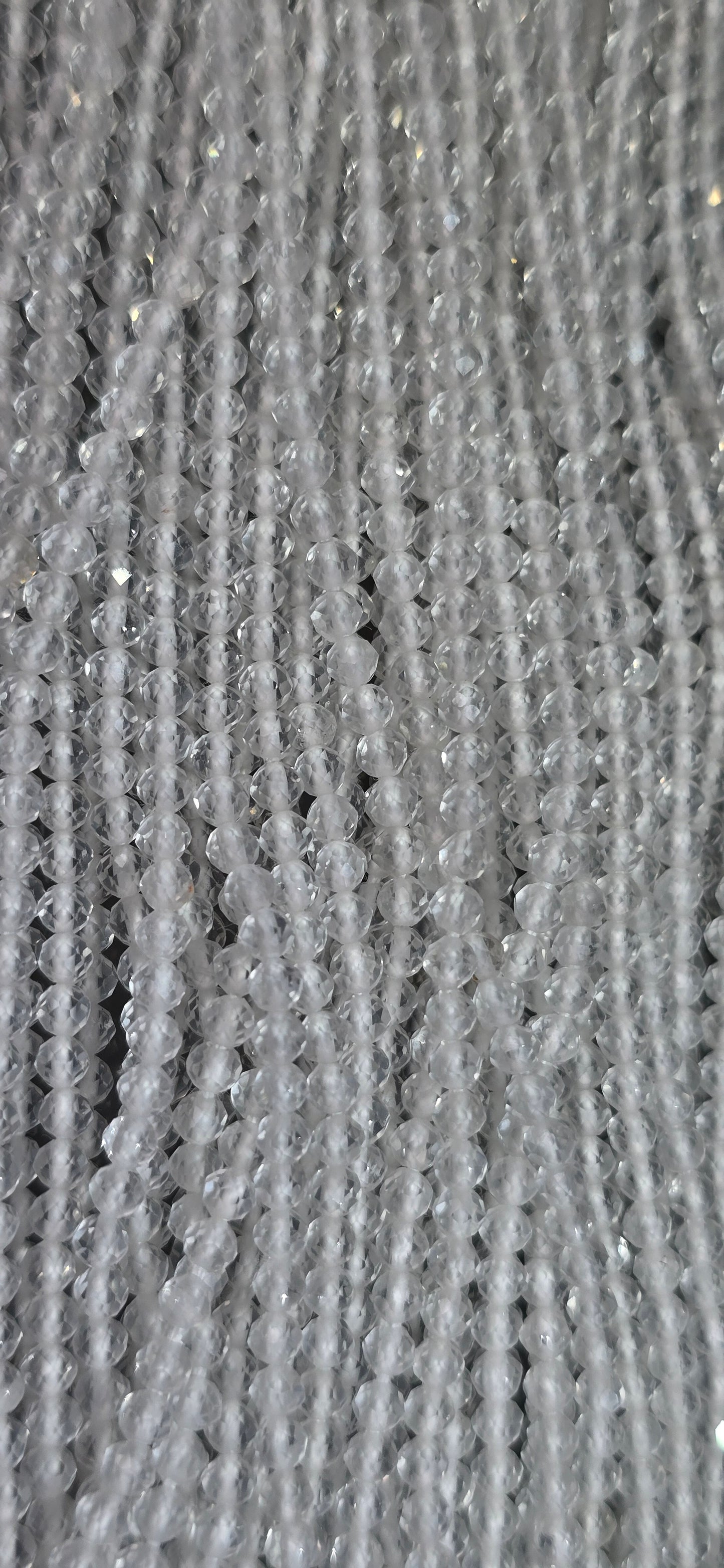 Quartz Beads - Facet