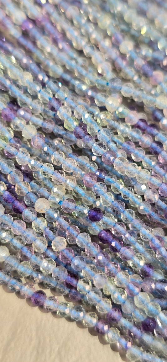 Fluorite Beads - Facet