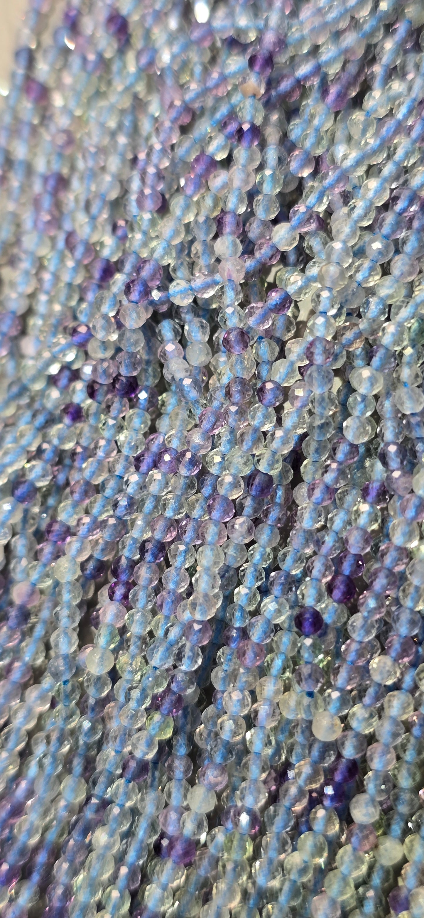 Fluorite Beads - Facet