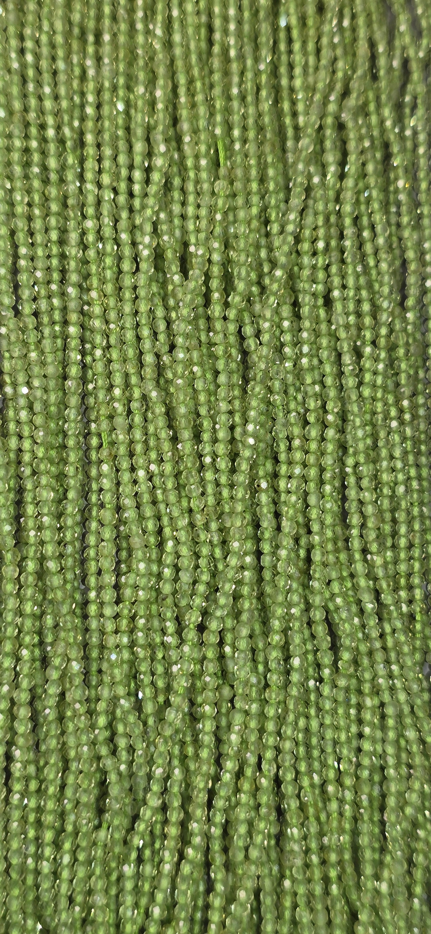 Peridot Beads - Facet