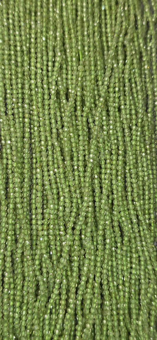 Peridot Beads - Facet
