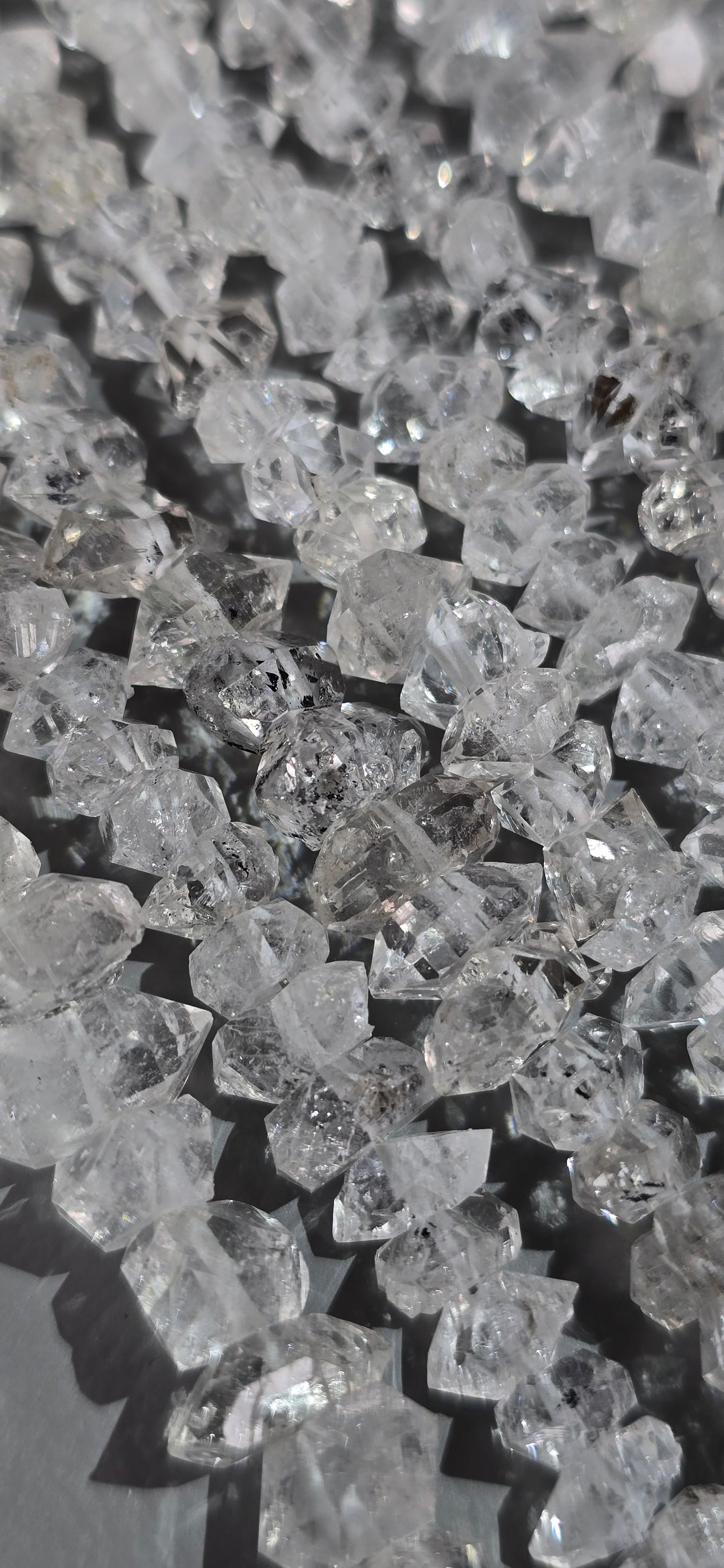 Diamond Quartz Natural Beads