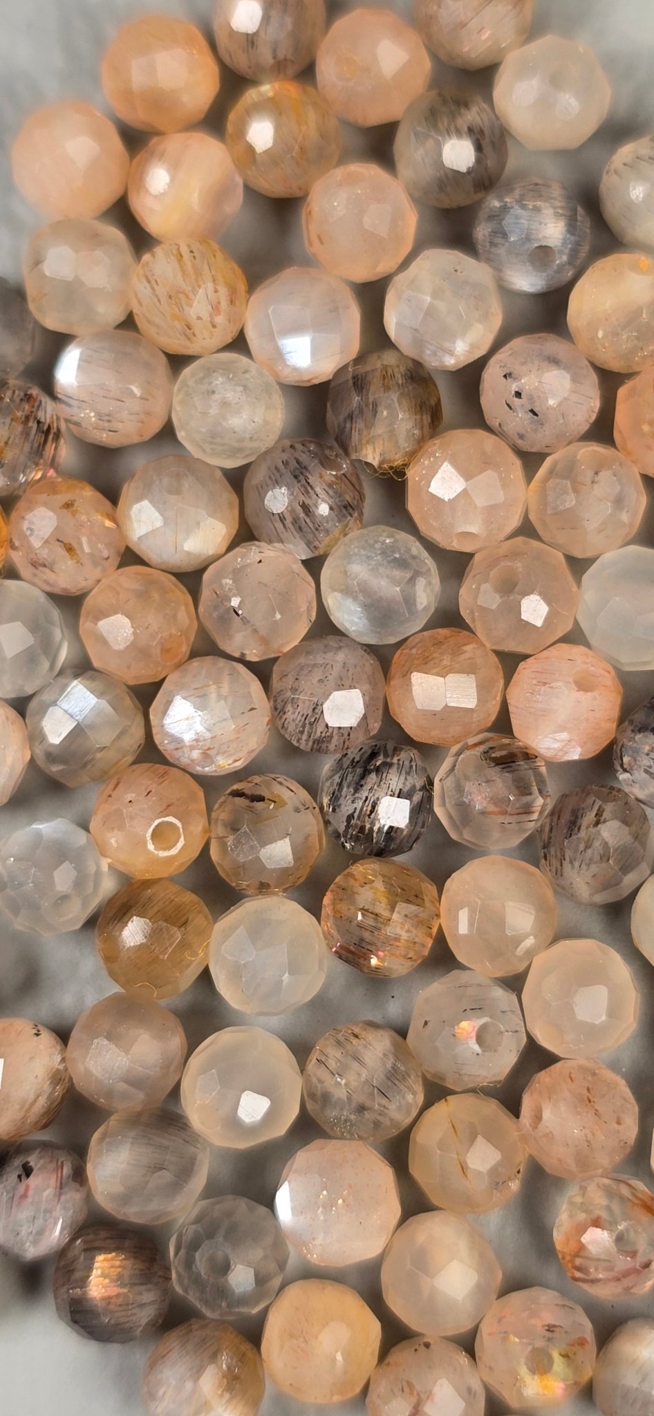 Assorted Feldspar Beads - Facet - Minotaur Studios - Beads