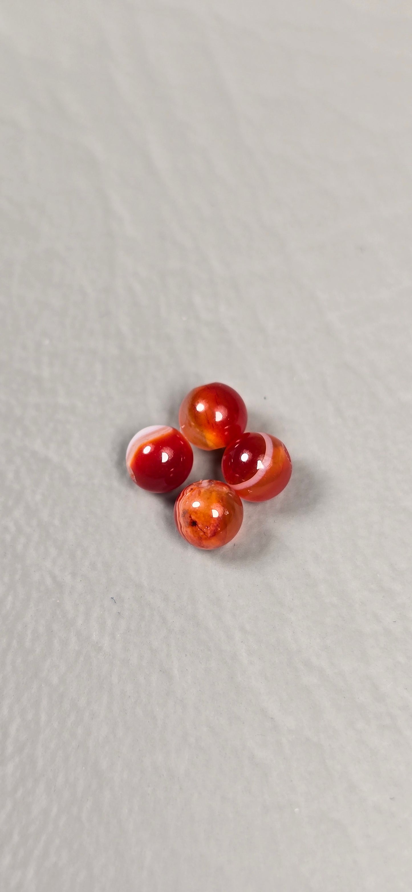 Carnelian Beads - Round