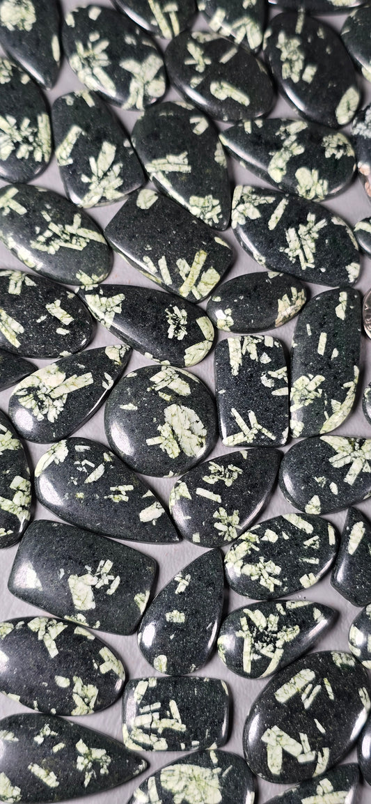 Chinese Writing Rock - Random Cabochon