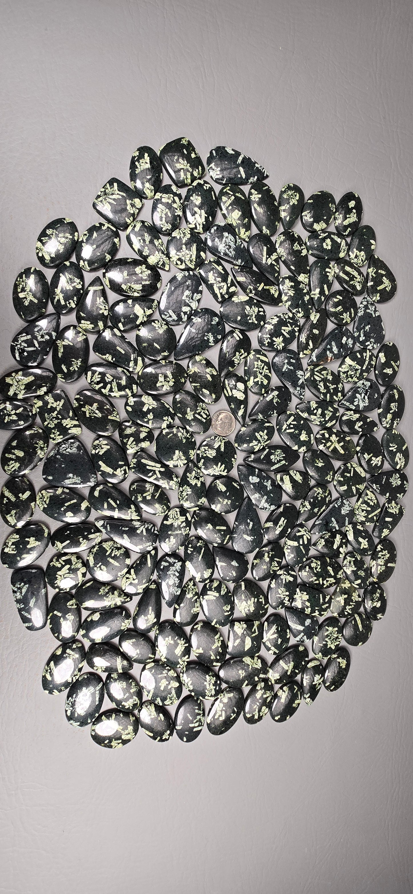 Chinese Writing Rock - Random Cabochon