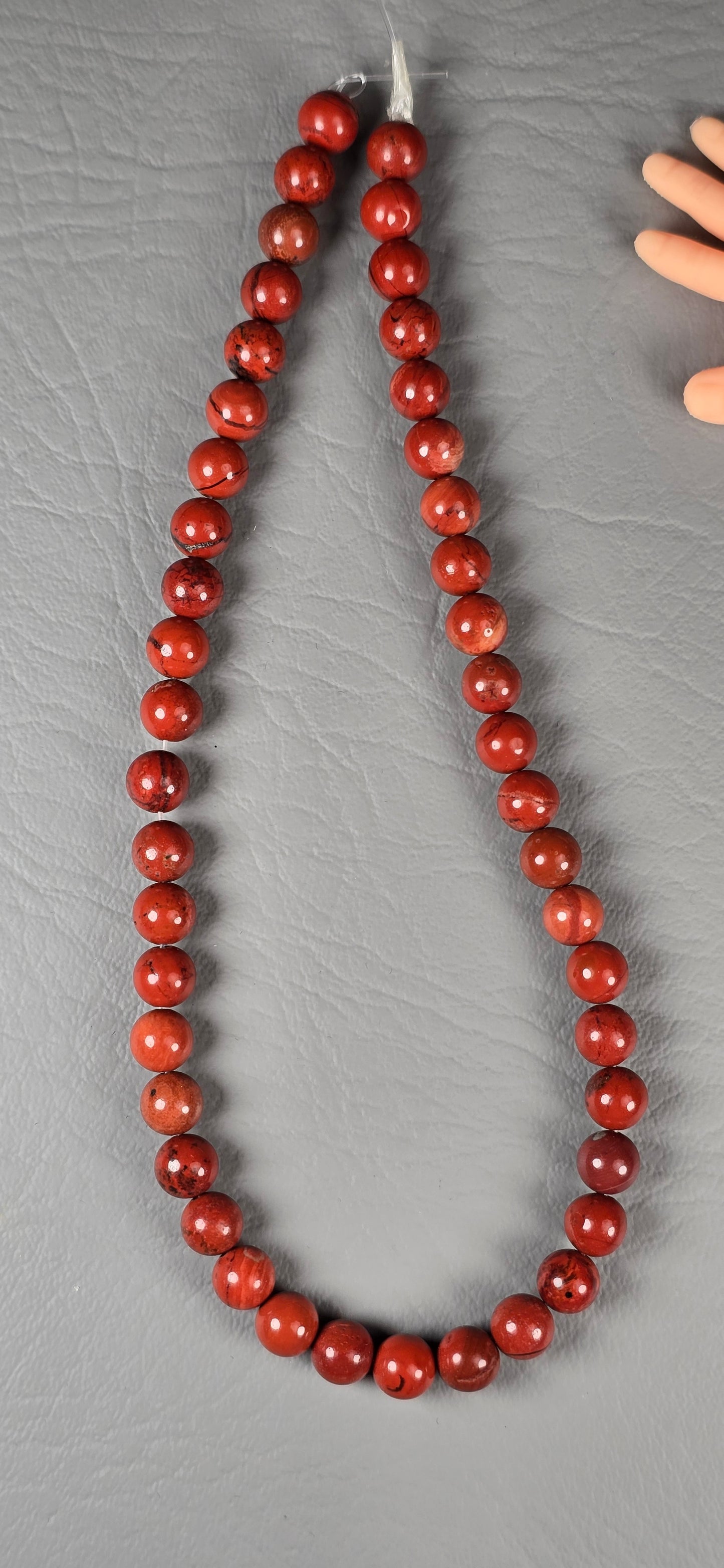 Red Jasper Beads - Round