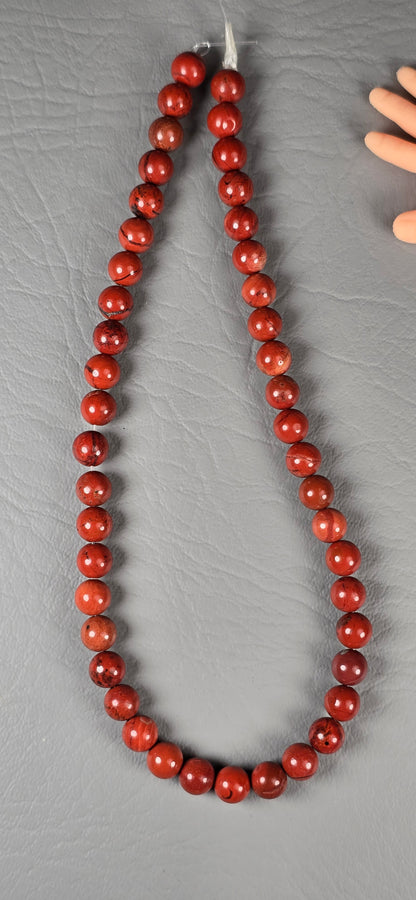 Red Jasper Beads - Round