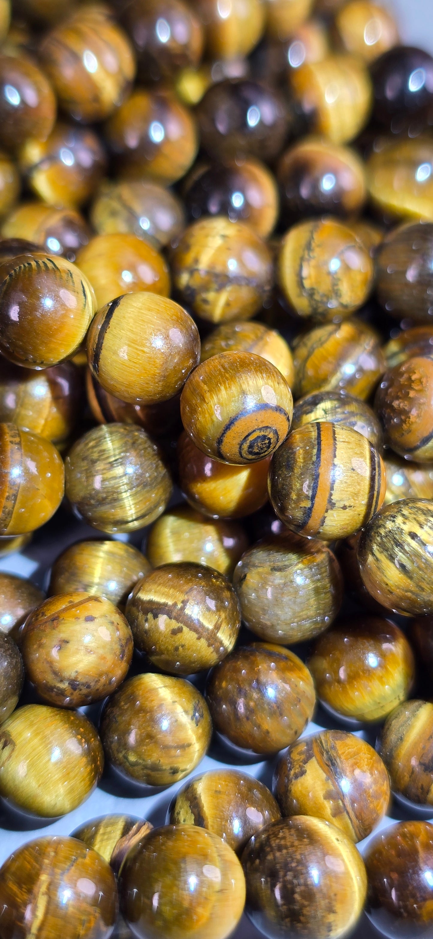 Tiger Eye Beads - Round