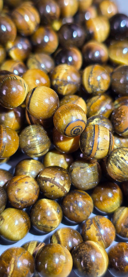 Tiger Eye Beads - Round