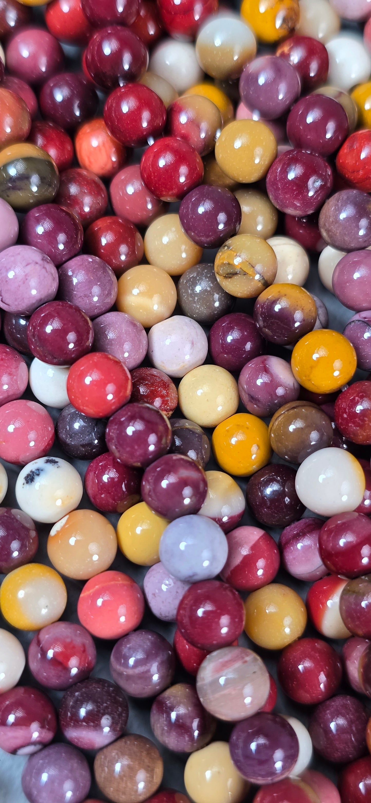 Mookaite Beads - Round