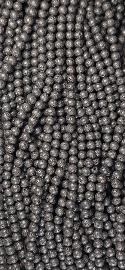 Lava Rock Beads - Round