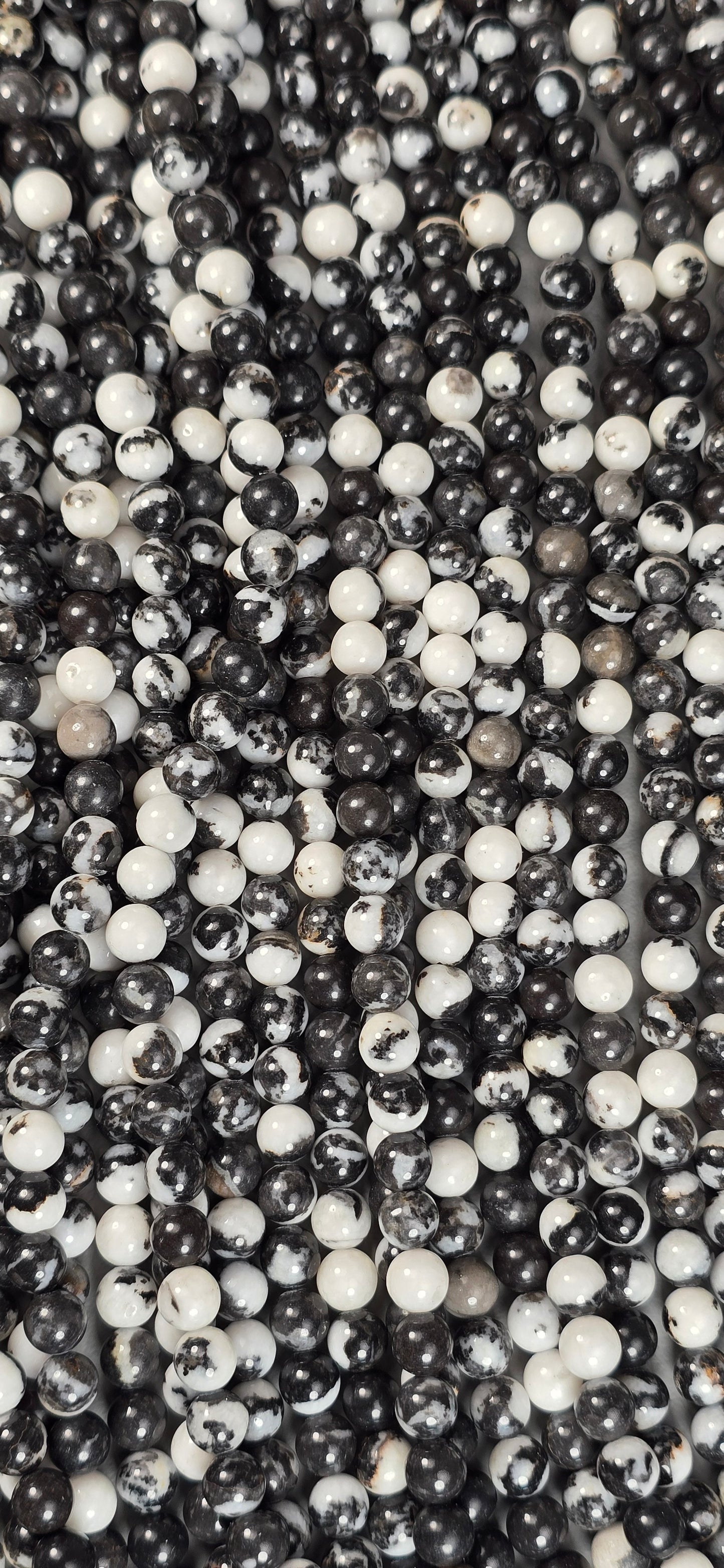 Zebra Jasper Beads - Round