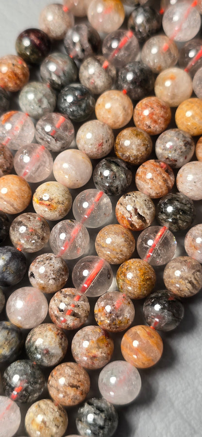 1000 Layer Lodolite Beads - Round
