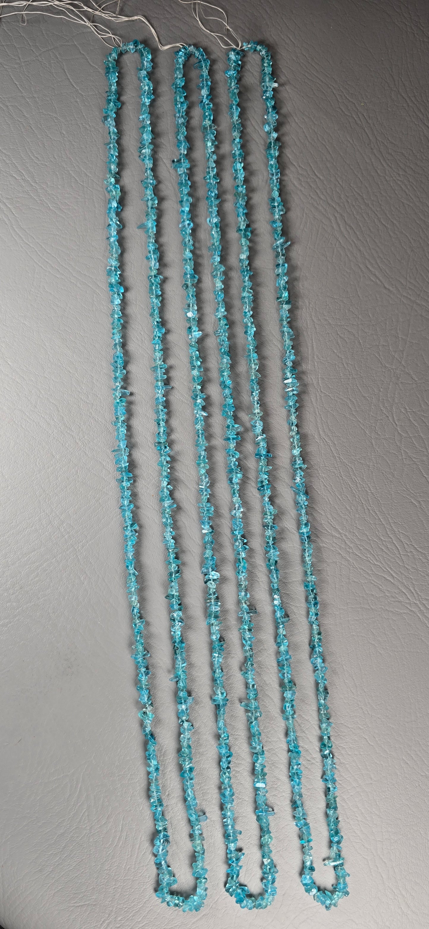 Blue Apatite Beads - Chip