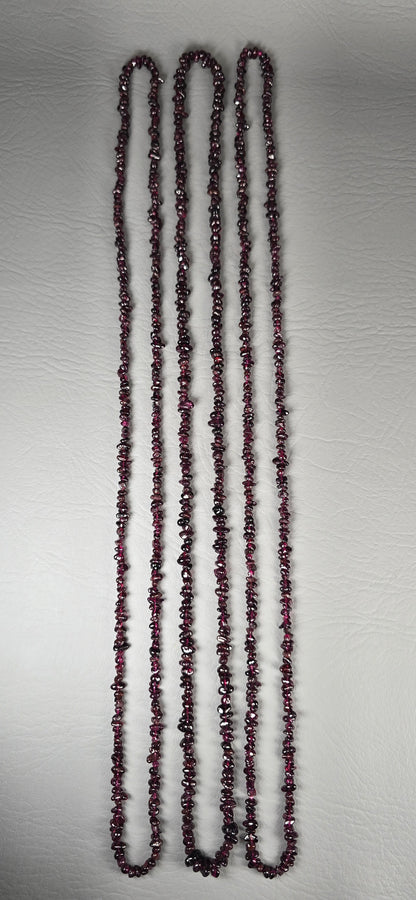 Garnet Beads - Chip