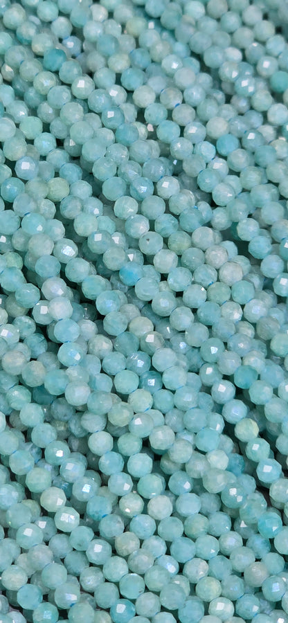 Amazonite Beads - Faceted