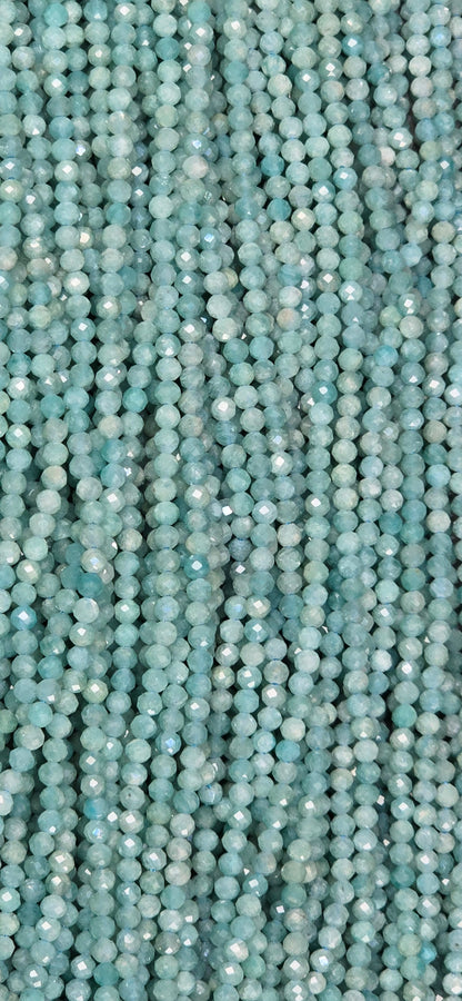 Amazonite Beads - Faceted