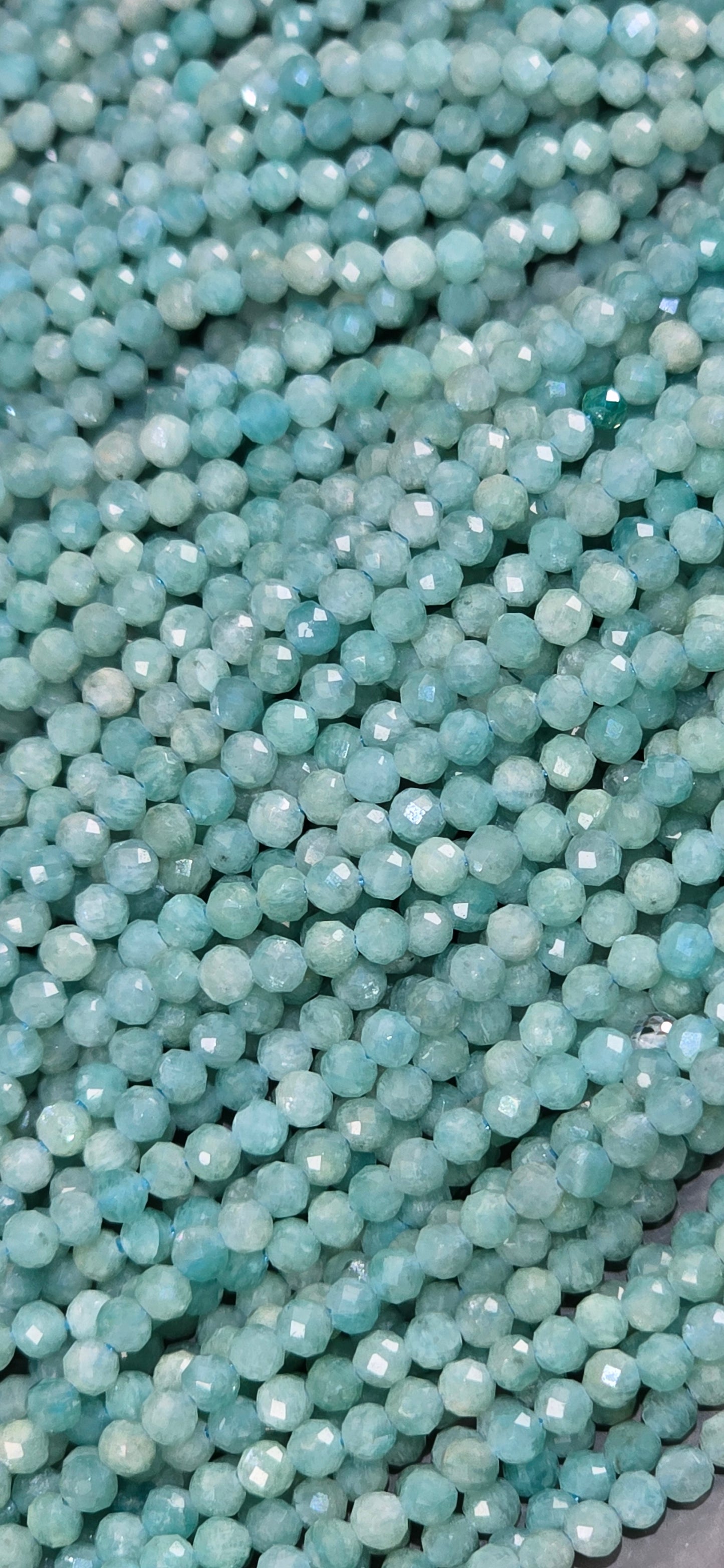 Amazonite Beads - Faceted