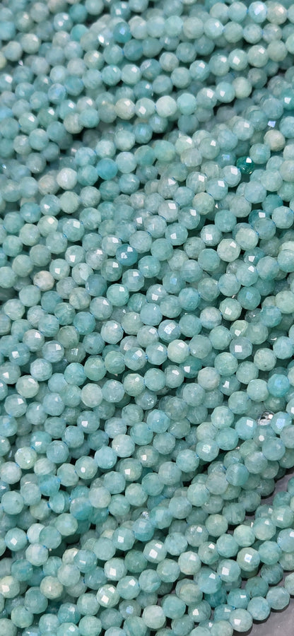 Amazonite Beads - Faceted