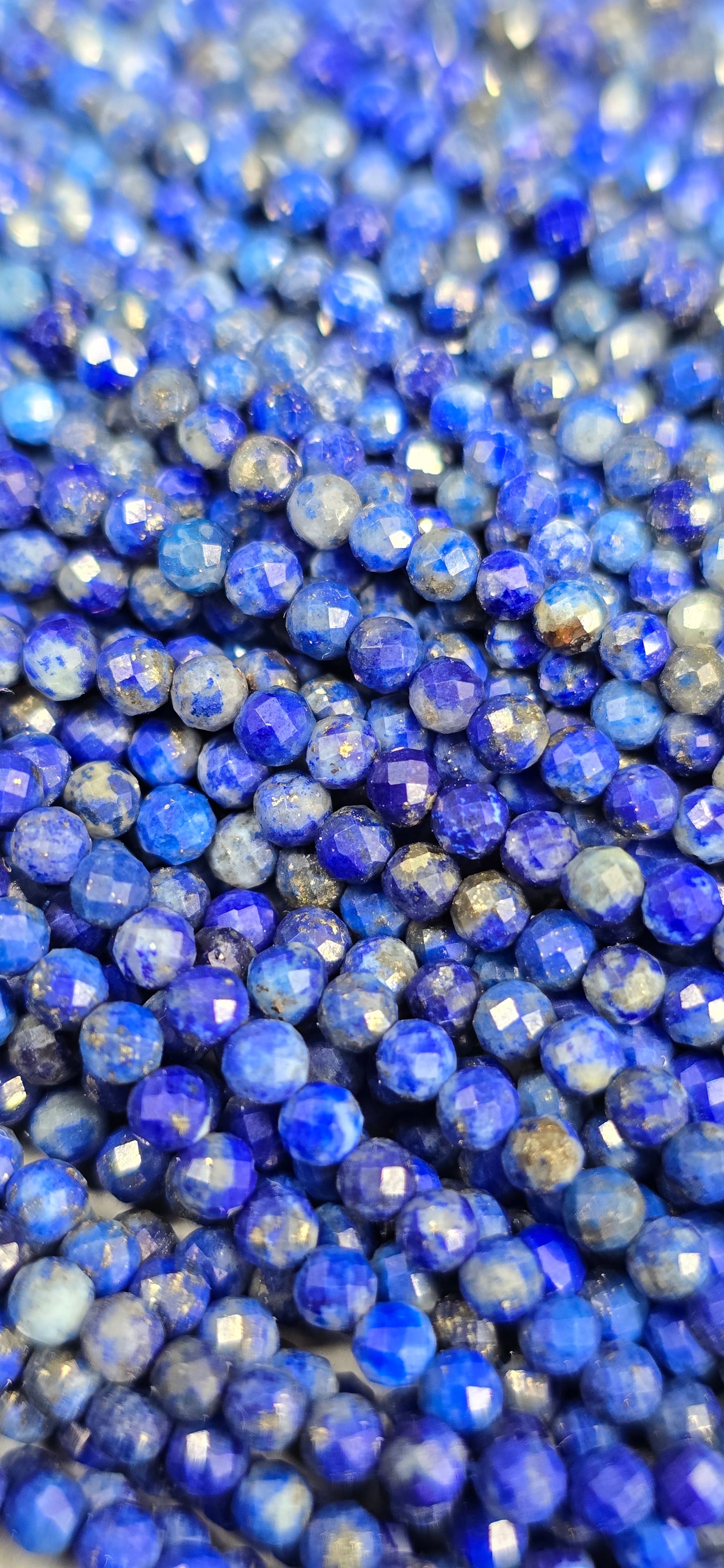 Lapis Lazuli Beads - Facet
