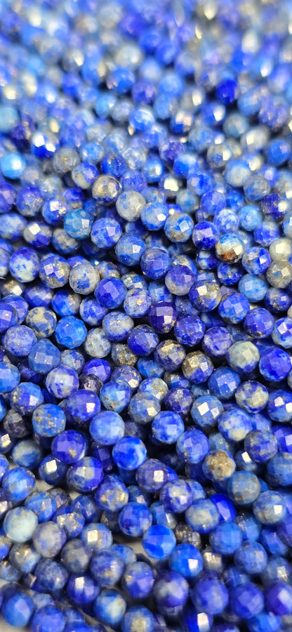 Lapis Lazuli Beads - Facet