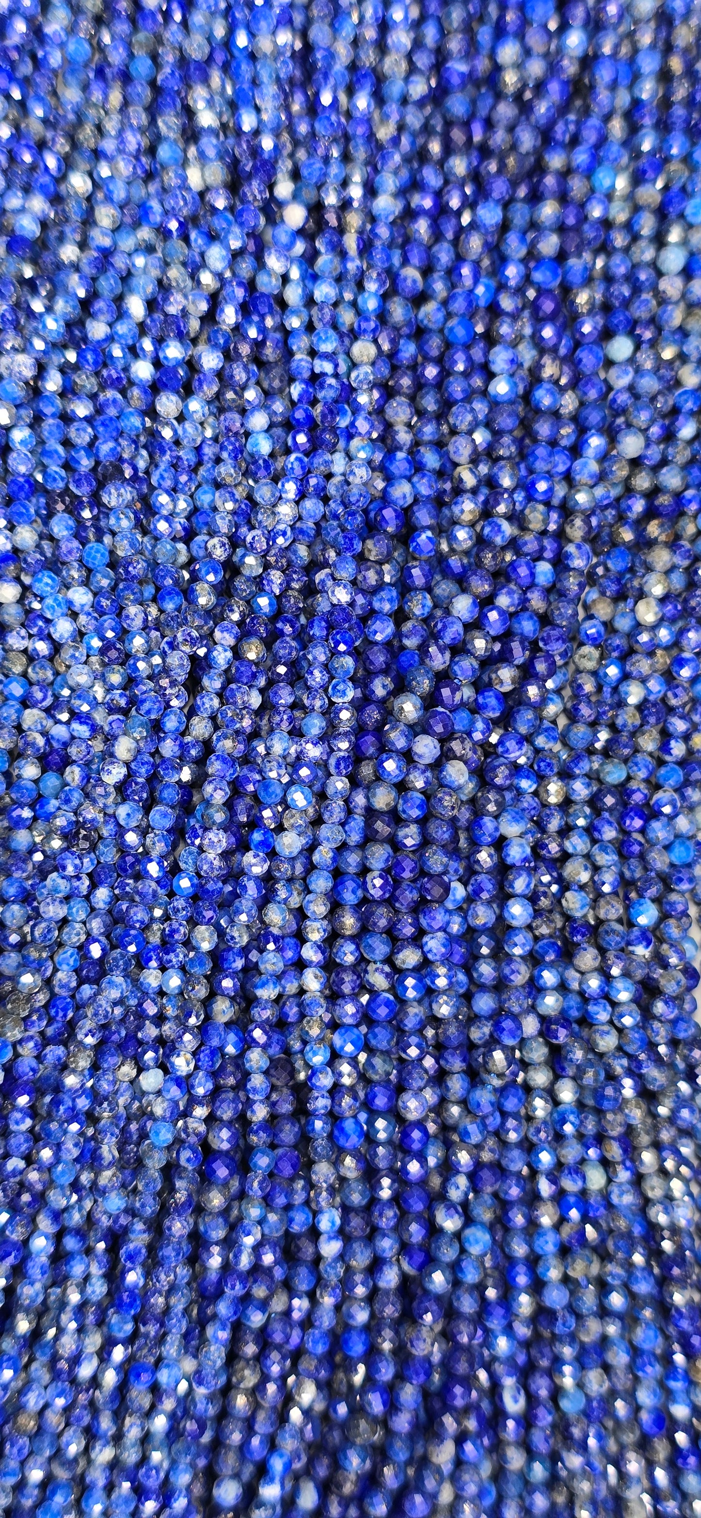 Lapis Lazuli Beads - Facet