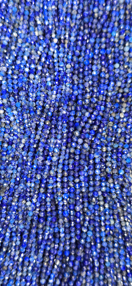 Lapis Lazuli Beads - Facet