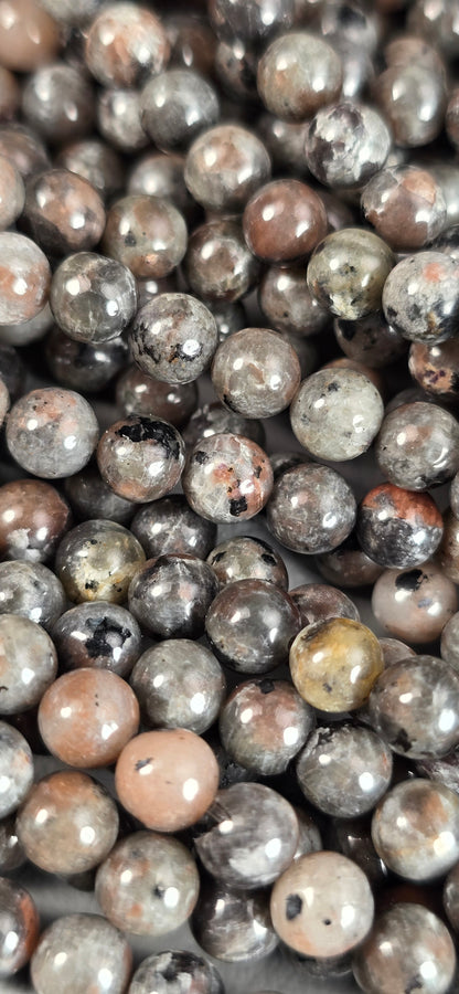 Sodalite Syenite Beads - Round