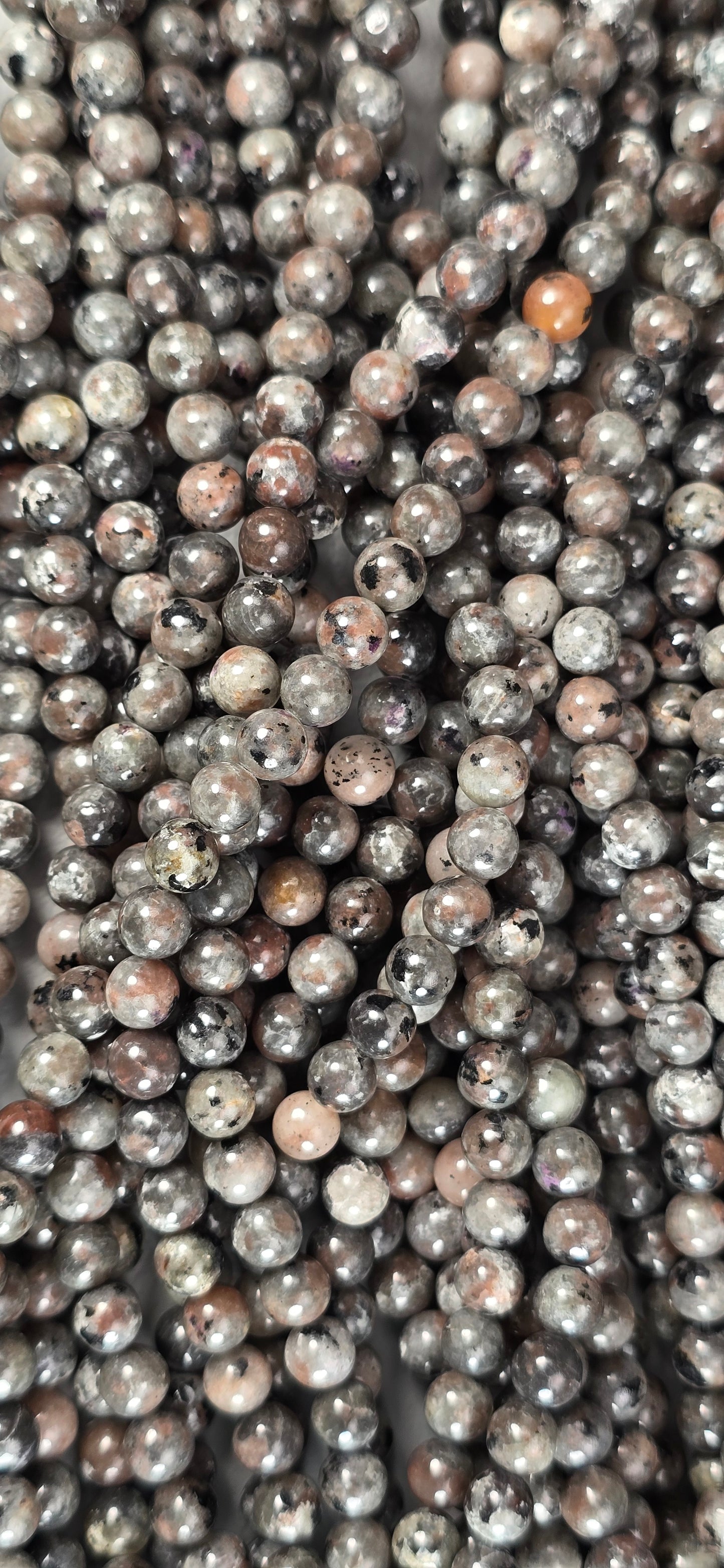 Sodalite Syenite Beads - Round