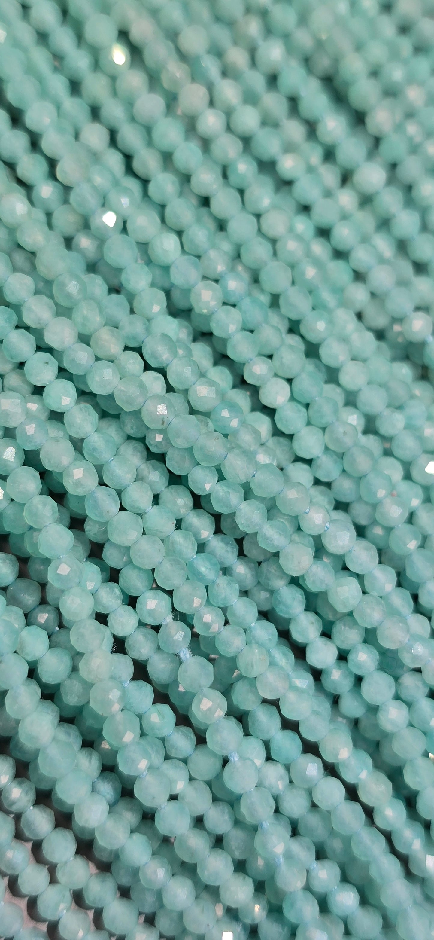 Amazonite Beads - Faceted