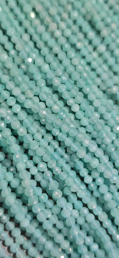 Amazonite Beads - Faceted